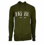 AFTER Hunt Hoodie med Dragkedja - Gr