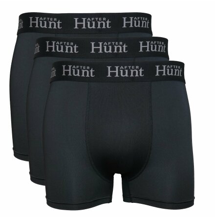 AFTER Hunt Boxer Men - 3-pack svart