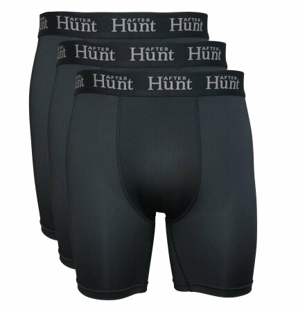 AFTER Hunt Boxer Men lng - 3-pack svart