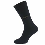 Liner ull | Tunn ullstrumpa - Svart