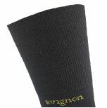 Liner ull | Tunn ullstrumpa - Svart