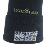 Liner ull | Tunn ullstrumpa - Svart