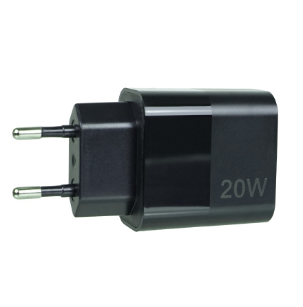 20W snabbladdare med USB-A och USB-C